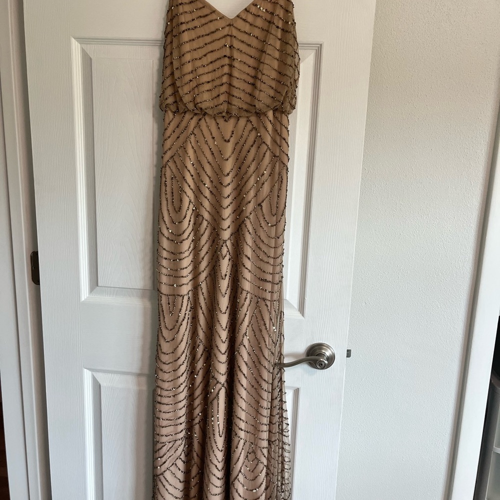 Beaded Adrianna Papell dress - Picture 5 of 8